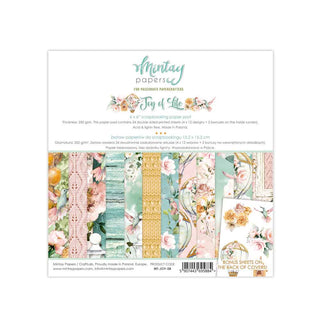 Mintay - 6" x 6"  Paper Pad - Joy of Life - Scrap Of Your Life 
