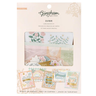 Crate Paper Maggie Holmes Gingham Garden Card Kit - Scrap Of Your Life 