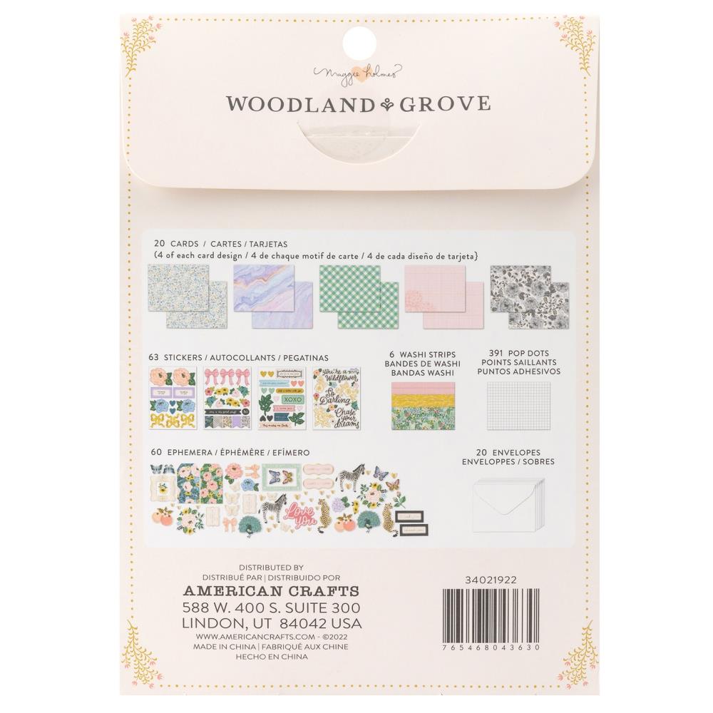 Crate Paper Maggie Holmes Woodland Grove Card Kit - Scrap Of Your Life 