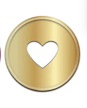 Me and My Big Ideas  Happy Planner MEDIUM Plastic Discs - Gold - Scrap Of Your Life 