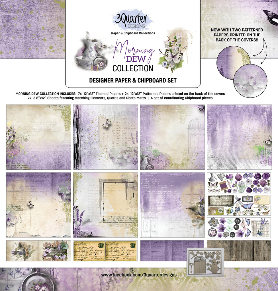 3Quarter Designs - Morning Dew Collection - Scrap Of Your Life 