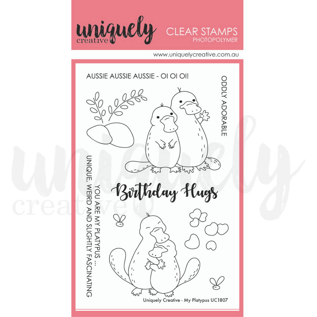 Uniquely Creative - My Platypus Stamp - Scrap Of Your Life 