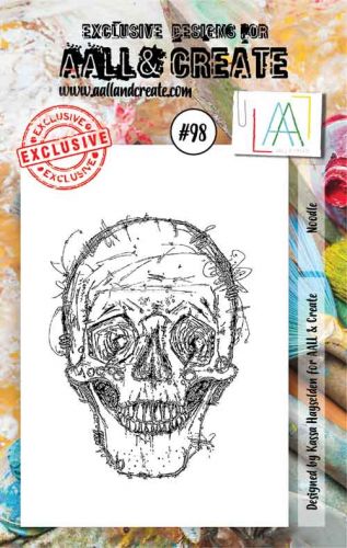 AALL & Create - Acrylic Stamps A6 - Noodle #98 - Scrap Of Your Life 
