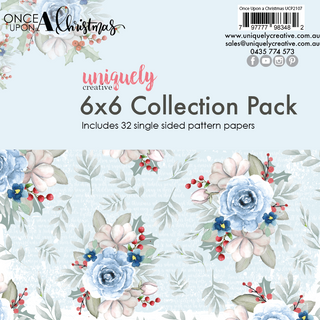 Uniquely Creative - Once Upon a Christmas 6 x 6 Paper Pad - Scrap Of Your Life 