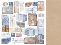 Kaisercraft - Whimsy Wonders - Whimsy Wishes - Wrapped Up 12" x 12" Double Side Paper - Scrap Of Your Life 