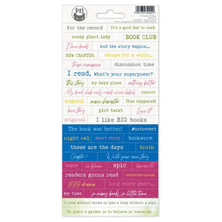 P13 Garden of Books Stickers - Scrap Of Your Life 