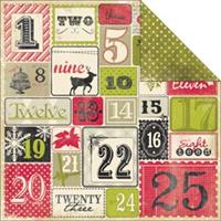 Authentique Double 12" x 12" Sided Cardstock Collection Festive - Believe - Scrap Of Your Life 