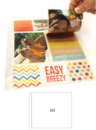 Simple Stories - SN@P - Photo Flip Pockets - Scrap Of Your Life 