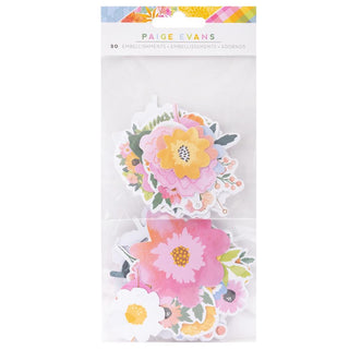 Paige Evans Paige Evans Garden Shoppe Ephemera Cardstock Floral Die-Cuts - Scrap Of Your Life 