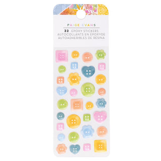 Paige Evans Paige Evans Garden Shoppe Epoxy Stickers - Scrap Of Your Life 