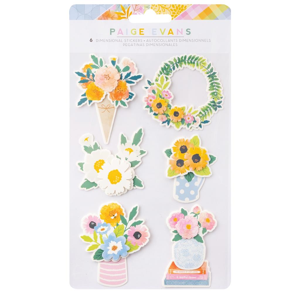 Paige Evans Paige Evans Garden Shoppe Layered  Stickers - Scrap Of Your Life 