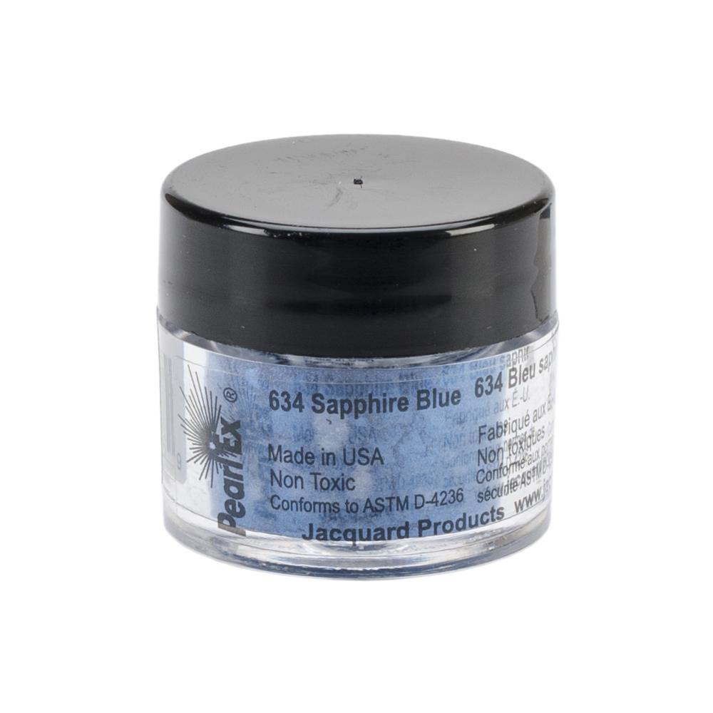 Jacquard Pearl Ex Powdered Pigment Sapphire Blue - Scrap Of Your Life 