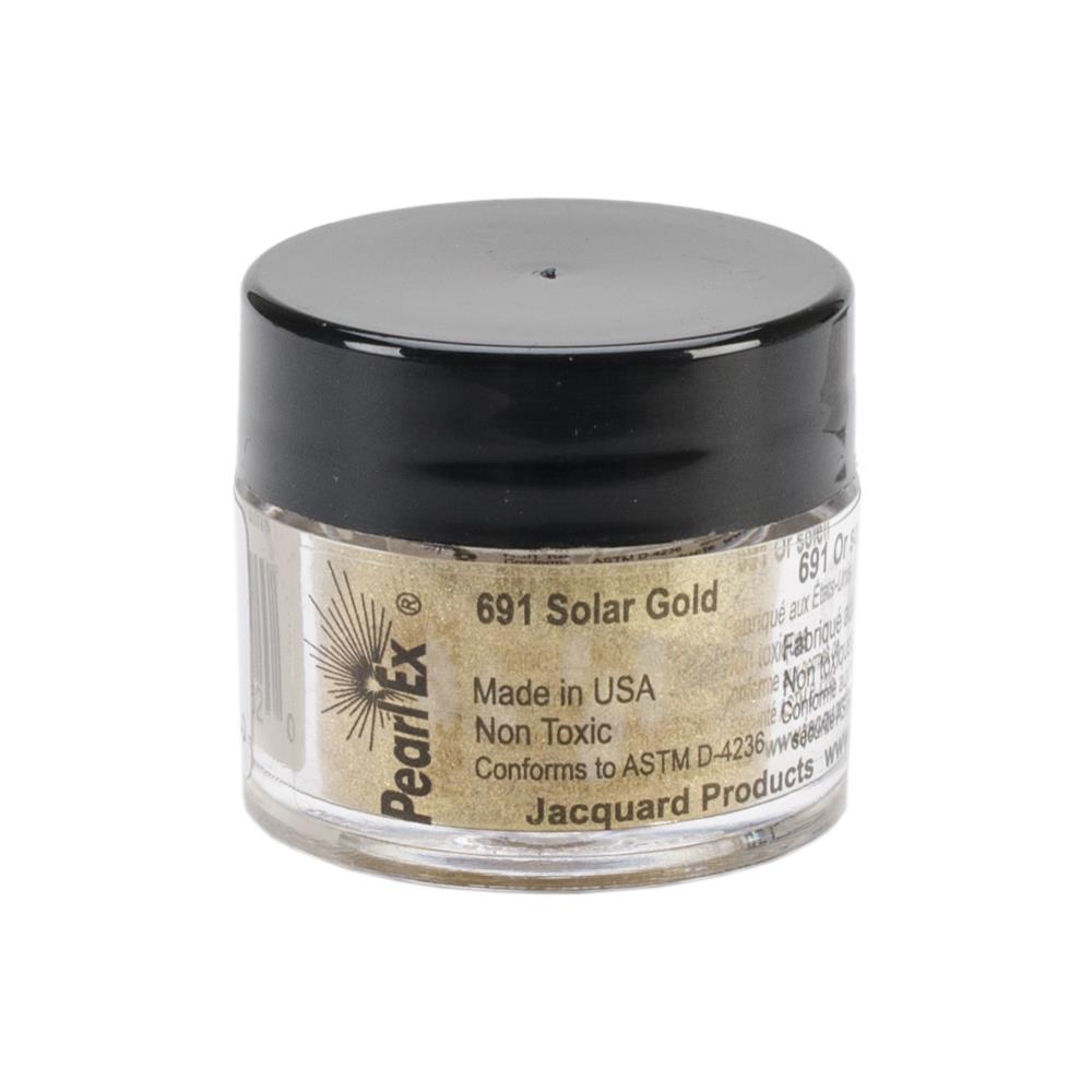 Jacquard Pearl Ex Powdered Pigment Solar Gold - Scrap Of Your Life 
