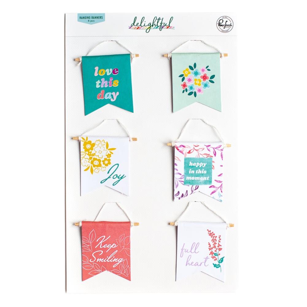 PinkFresh -  Delightful Banners - Scrap Of Your Life 