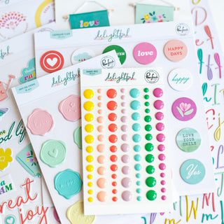 PinkFresh -  Delightful Flair - Scrap Of Your Life 