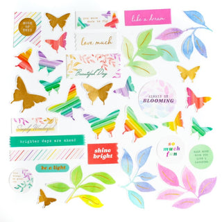 PinkFresh -  Delightful Vellum Diecuts - Scrap Of Your Life 