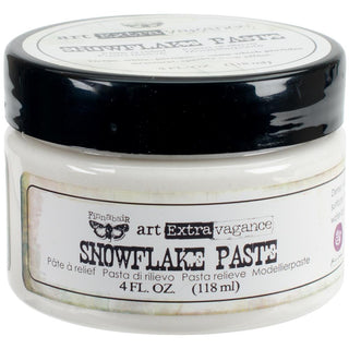 Finnabair Art Extravagance Snowflake Paste - Scrap Of Your Life 