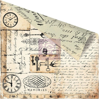 Prima - Printery Emperor  Double-Sided Cardstock 12 x 12 inch - Scrap Of Your Life 