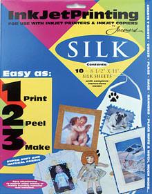 Jacquard InkJet Printing Silk Individual Sheet - Scrap Of Your Life 