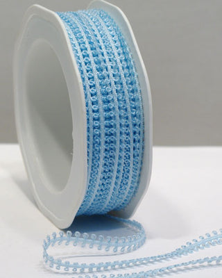 Barama Ribbon - Picot Edge Trim - Pale Blue - Scrap Of Your Life 