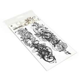 Basic Grey Rub On Tattoo - Black - Scrap Of Your Life 