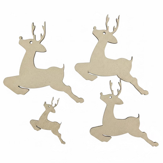 Remember When Chipboard - Dancing Reindeers - Scrap Of Your Life 