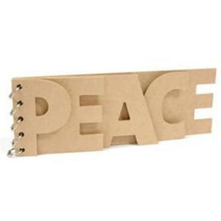 Kaisercraft Wood Album - Peace - Scrap Of Your Life 