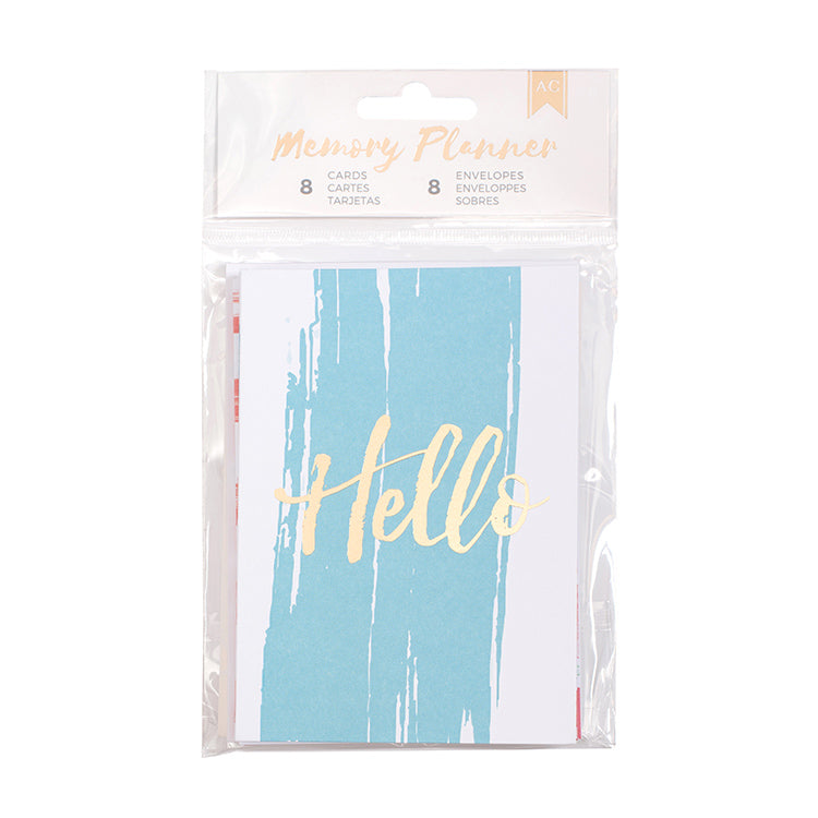 American Crafts - Memory Planner Collection - Cards and Envelopes - Scrap Of Your Life 