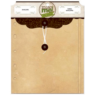 Bo Bunny Misc Me Kraft Envelopes - Scrap Of Your Life 