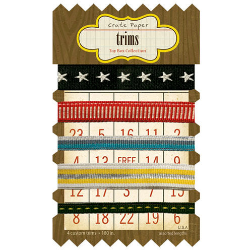 Crate Paper Toy Box Trims - Scrap Of Your Life 