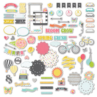 Fancy Pants Designs Ephemera Pack - Life is Beautiful - Scrap Of Your Life 