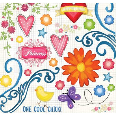 Fancy Pants Designs - Rub Ons - Soft Touch - Scrap Of Your Life 