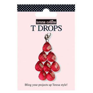 Teresa Collins - Crystal Embellishment - Ruby - Scrap Of Your Life 