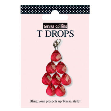 Teresa Collins - Crystal Embellishment - Ruby - Scrap Of Your Life 