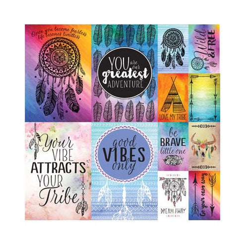 Reminisce - Dreamcatcher Collection - 12 x 12 Cardstock Stickers - Poster - Scrap Of Your Life 