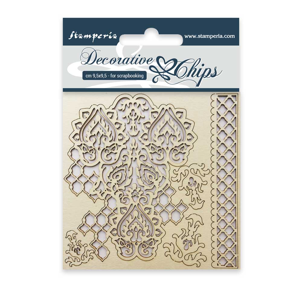 Stamperia Decorative Chips - Winter Tales - Scrap Of Your Life 