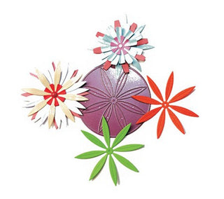 Cheery Lynn Designs - Metal Die - Stacked Flowers 4 - Scrap Of Your Life 
