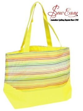 Sew Easy Craft Tote - Yelllow - Scrap Of Your Life 