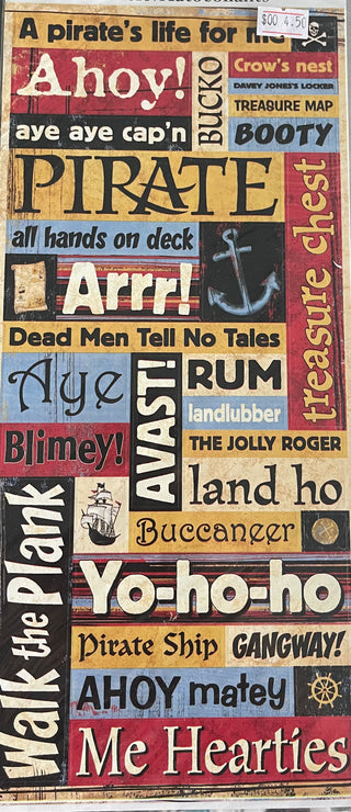 Sandylion - Pirate Word Stickers - Scrap Of Your Life 
