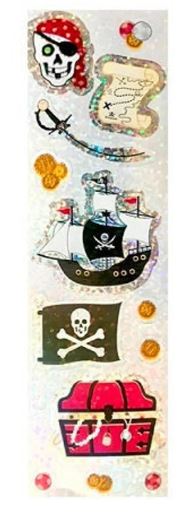 Sandylion - Stickers Glittery Pirate Treasure - Scrap Of Your Life 