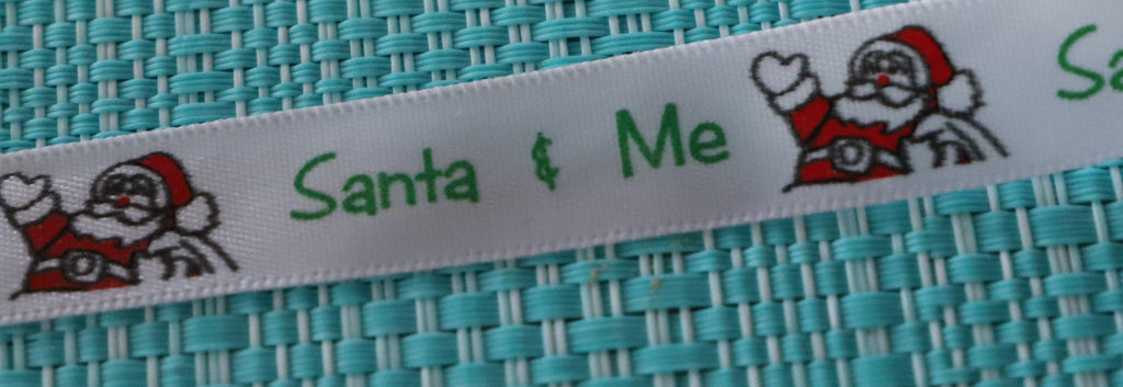 Christmas Ribbon - Santa and Me - Scrap Of Your Life 
