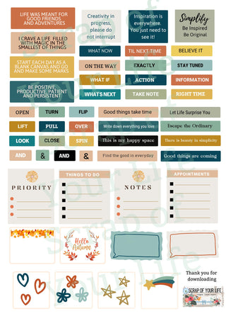 Printable September STB - Scrap Of Your Life 