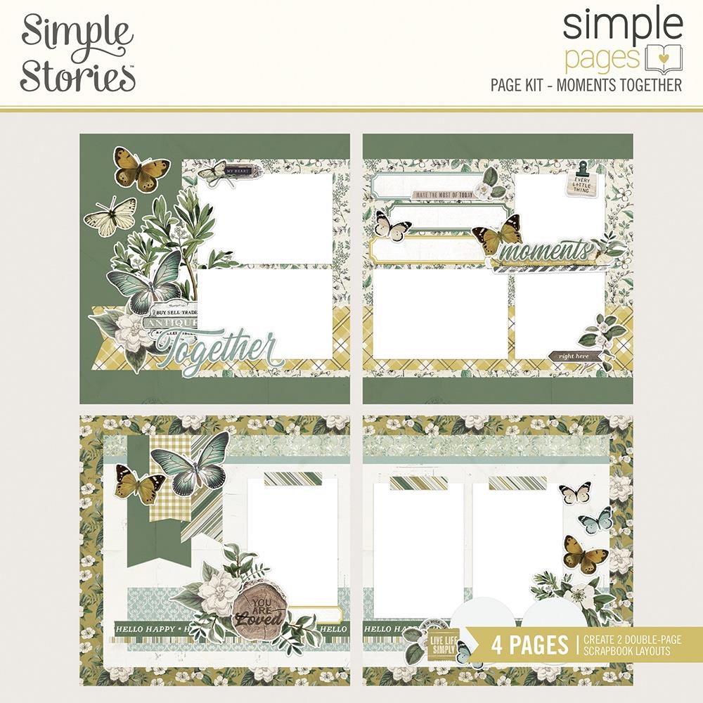 Simple Stories Collection Kit 12 x 12 Here & There