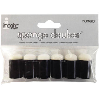 TSUKINEKO - Sponge Daubers 6/Pkg - Scrap Of Your Life 