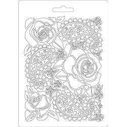 Stamperia - Textured Impressions - Roses - Scrap Of Your Life 