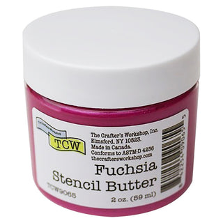 The Crafters Workshop Stencil Butter - Fuschia - Scrap Of Your Life 