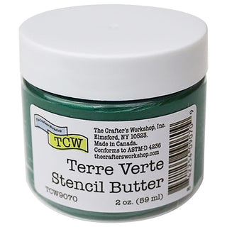 The Crafters Workshop Stencil Butter - Terre Verte - Scrap Of Your Life 