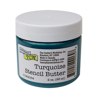 The Crafters Workshop Stencil Butter - Torquoise - Scrap Of Your Life 