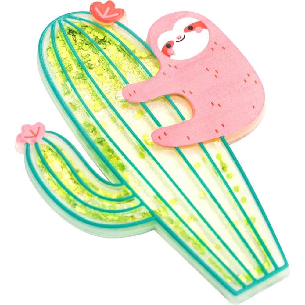 Sticko Floaty Sticker Cactus and Sloth - Scrap Of Your Life 