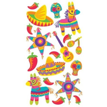 EK Success - Sticko Mexican Fiesta Stickers - Scrap Of Your Life 